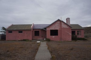 Exterior of the famous 'Pink House'